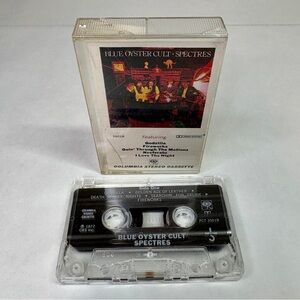 Blue Oyster Cult - Spectres Cassette 1977 Hard Rock Heavy Metal Godzilla